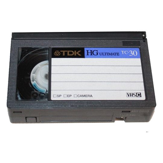 Transfert cassette vhsc